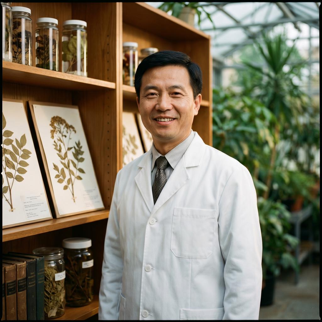 捷克街头植物专家-陈建国